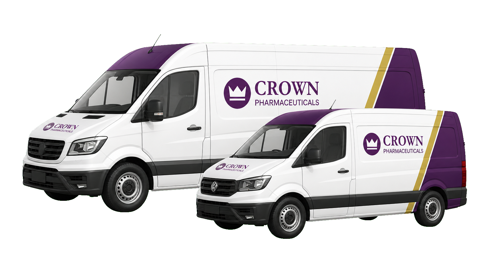 Crown Pharmaceuticals delivery fleet