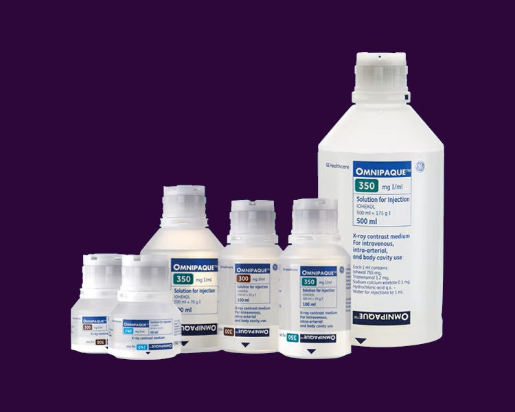 Omnipaque bottles and vials